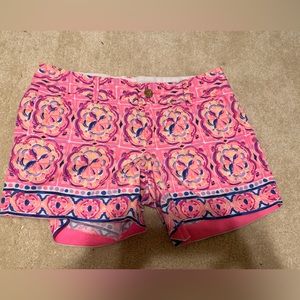 Lilly Pulitzer Callahan shorts 5 inch inseam size 6